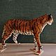 Имитация Амурского тигра. Искусственный мех. Чучело тигра. Скульптуры. The Art of Taxidermy. Ярмарка Мастеров.  Фото №7