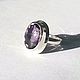 Кольцо из серебра с аметистом 13 ct. Кольца. Newstylejewelry. Ярмарка Мастеров.  Фото №6