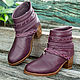 Leather women's boots spring and autumn Jessica, Boots, Denpasar,  Фото №1