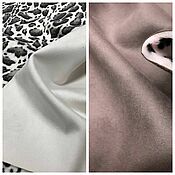 Материалы для творчества handmade. Livemaster - original item Fabric: ARTIFICIAL SHEEPSKIN COAT WITH FUR - ITALY - 2 COLORS. Handmade.