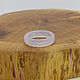 17 R-R Ring White translucent chalcedony (nkbphh172). Rings. Selberiya shop. My Livemaster. Фото №5