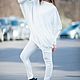 Весенний черный костюм из хлопка /брюки и туника/ -  SE0660CK. Костюмы. EUG FASHION. Ярмарка Мастеров.  Фото №5
