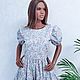 Платье " Прованс" серое со съёмным воротником. Платья. Lady_dress. Ярмарка Мастеров.  Фото №14