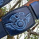 Order Men's belt,leather,for jeans. Marik Leather Craft. Livemaster. . Straps Фото №3