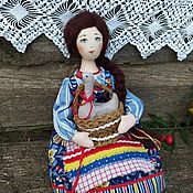 Текстильная кукла Варенька