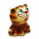 Ceramic figurine 'Cat in a shirt'. Figurine. aboka. Online shopping on My Livemaster.  Фото №2
