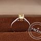 Заказать Помолвочное кольцо с желтым бриллиантом. FROLOF JEWELRY. Ярмарка Мастеров. . Кольцо помолвочное Фото №3