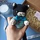 Вязаная игрушка котик ручная работа. Амигуруми куклы и игрушки. Cute_toys_store (Анастасия). Ярмарка Мастеров.  Фото №4