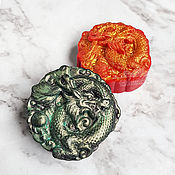 Косметика ручной работы handmade. Livemaster - original item Soap Chinese Dragon green handmade symbol of the New Year 2024. Handmade.