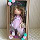 Маленькая балерина. Мягкие игрушки. V.Dolls (vikusiks-dolls). Интернет-магазин Ярмарка Мастеров.  Фото №2