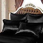 Для дома и интерьера handmade. Livemaster - original item Pillowcase 70h70cm /Turkish silk black. Handmade.