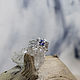 White gold ring with sapphire 'Melian'. Rings. Unusual Gemstone Jewelry. Online shopping on My Livemaster.  Фото №2