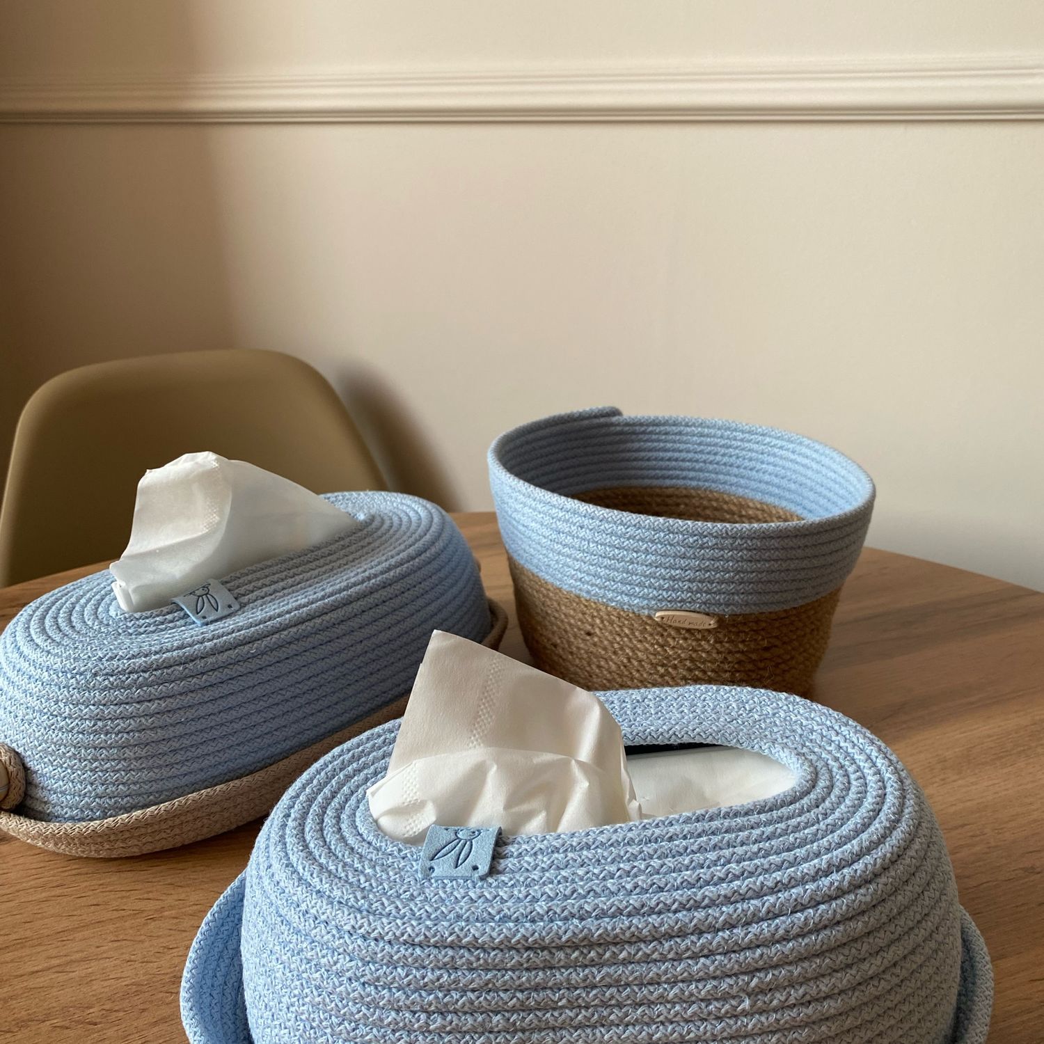 Салфетки из хлопкового шнура купить в интернет-магазине Ярмарка ...