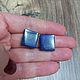 A pair of Afghan lapis lazuli, Cabochons, Pyatigorsk,  Фото №1
