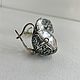 Серьги из серебра с горным хрусталём. Серьги классические. Silver style  - Салон серебра. Ярмарка Мастеров.  Фото №6