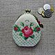 Coin purse-A small rose with buds, Coin boxes, Zheleznodorozhny,  Фото №1