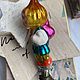 Винтаж: Чиполлино ёлочная игрушка СССР. Игрушки винтажные. Елочные игрушки из СССР. Ярмарка Мастеров.  Фото №6