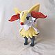 Брайксен покемон огненного типа. Braixen. Мягкие игрушки. Ольга Стасенко (kuklomirtoydolls). Ярмарка Мастеров.  Фото №7