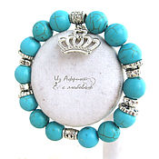 Украшения handmade. Livemaster - original item Bracelet with turquoise. Handmade.