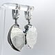 Azurmalachite earrings 925 silver ALS0035. Earrings. Sunny Silver. My Livemaster. Фото №5