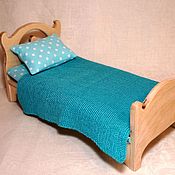 Куклы и игрушки handmade. Livemaster - original item Bed with horns for dolls. Handmade.