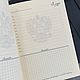 Ежедневник из натуральной кожи с инициалами. Ежедневники. AVallova luxury book. Ярмарка Мастеров.  Фото №5