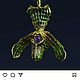 Винтаж: Роскошный кулон - подвес из Коллекции «Орхидея». Кулоны винтажные. Matahari. Ярмарка Мастеров.  Фото №6