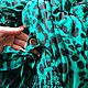 Винтаж: DG*Leopard Emerald*. Платья винтажные. Oksana Prince. Ярмарка Мастеров.  Фото №5