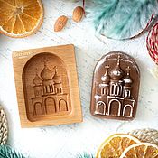 Для дома и интерьера handmade. Livemaster - original item Gingerbread board Small Temple. Gingerbread form. Handmade.