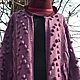 Order Knitted cardigan 'February dawns'. DominikaSamara. Livemaster. . Cardigans Фото №3