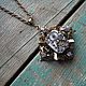 Заказать Подвеска винтажная филигранная с часовым механизом. Стимпанк/steampunk. Светлана Ашомкина (Steampunk-World). Ярмарка Мастеров. . Подвеска Фото №3