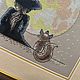 Picture cross stitch witch Look at the moon, cross stitch. Pictures. sweet-home11. Online shopping on My Livemaster.  Фото №2