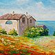 Картина маслом "Цветущие маковые поля ". Картины. SunShine ART (TatianaSunshine). Интернет-магазин Ярмарка Мастеров.  Фото №2
