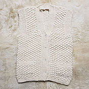 Одежда handmade. Livemaster - original item Wool knitted sweater with deer. Handmade.