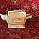 Винтаж: Чайник виде магазыная лавка Кlark обувь. Чайники винтажные. Fancy teapots. Ярмарка Мастеров.  Фото №4