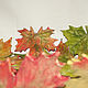 Order Copy of Autumn Maple Fruit Bowl. Elena Zaychenko - Lenzay Ceramics. Livemaster. . Bowls Фото №3