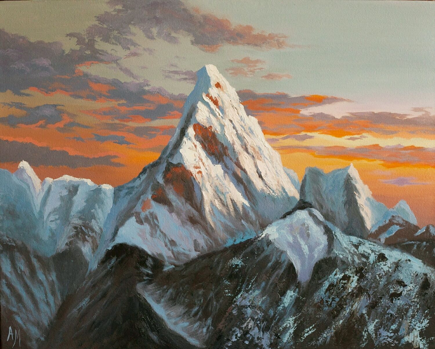 Картина гора Everest