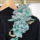 Пион Mint Ice. Цветы. Наталья Богданова (silkflowerdeco). Интернет-магазин Ярмарка Мастеров.  Фото №2