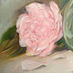 Oil painting peonies ' at dawn'. Pictures. yuliabogun. Online shopping on My Livemaster.  Фото №2