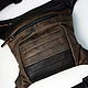 Brown leather hip bag. Waist Bag. Lollypie - Modiste Cat. Online shopping on My Livemaster.  Фото №2