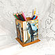 Order Pencil They're waiting for us at home. Oksana Ketris. Livemaster. . Pencil holders Фото №3