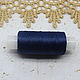 Order Embroidery threads Dark blue 200 m. agraf. Livemaster. . Thread Фото №3