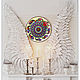 Mandala 'creo que puedo volar' plato decorativo. Plates. Art by Tanya Shest. Ярмарка Мастеров.  Фото №6