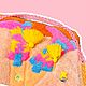 Большая пушистая сумка с ковбойскими сапогами. Сумка через плечо. Тафтинговые коврики Cozy Rug. Ярмарка Мастеров.  Фото №6