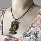 Подвеска - камея из сердолика, пейзаж и сова. Подвеска. Glyptics.  Украшения из камня.. Ярмарка Мастеров.  Фото №5