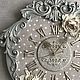 Часы настенные Antique горошек 50х50 см. Часы классические. Rimma Vita мастерская Афина. Ярмарка Мастеров.  Фото №5