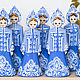 Order Figurines: Wooden figures in different colors. The most beautiful toys. Livemaster. . Figurines in Russian style Фото №3