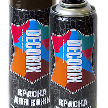 Краска для мебели из кожи