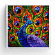Order Peacock oil painting birds painting with birds. Colibri Art - Oil Painting. Livemaster. . Pictures Фото №3