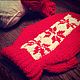 Красный вязаный свитер для собаки, Одежда для питомцев, Челябинск,  Фото №1